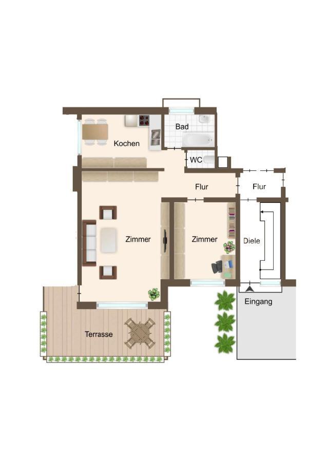 Haus Am Oelberg Appartement Karsau Buitenkant foto